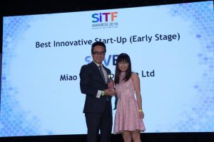 Miao wins Silver Award at SiTF Awards!