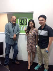 Miao is on 938 Live!