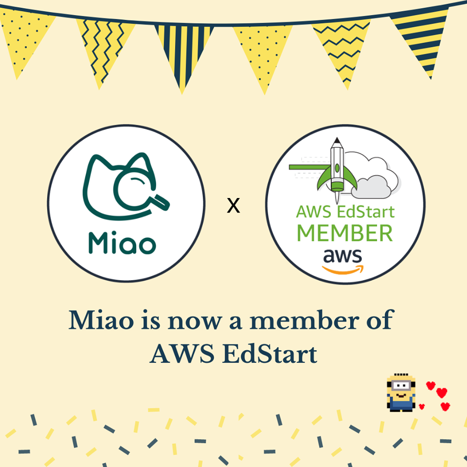 Miao has joined AWS EdStart